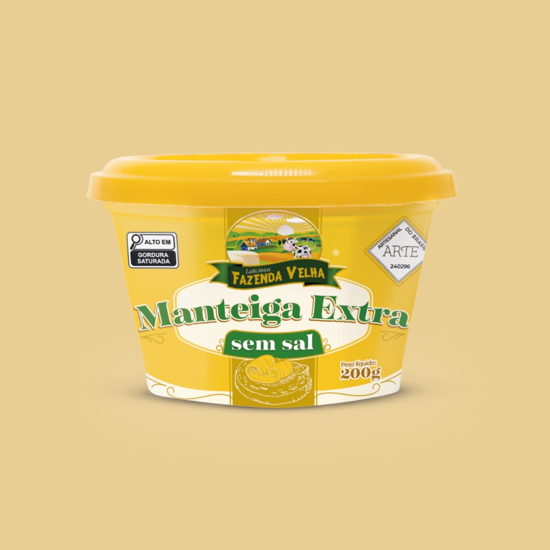 Manteiga Extra - Sem Sal