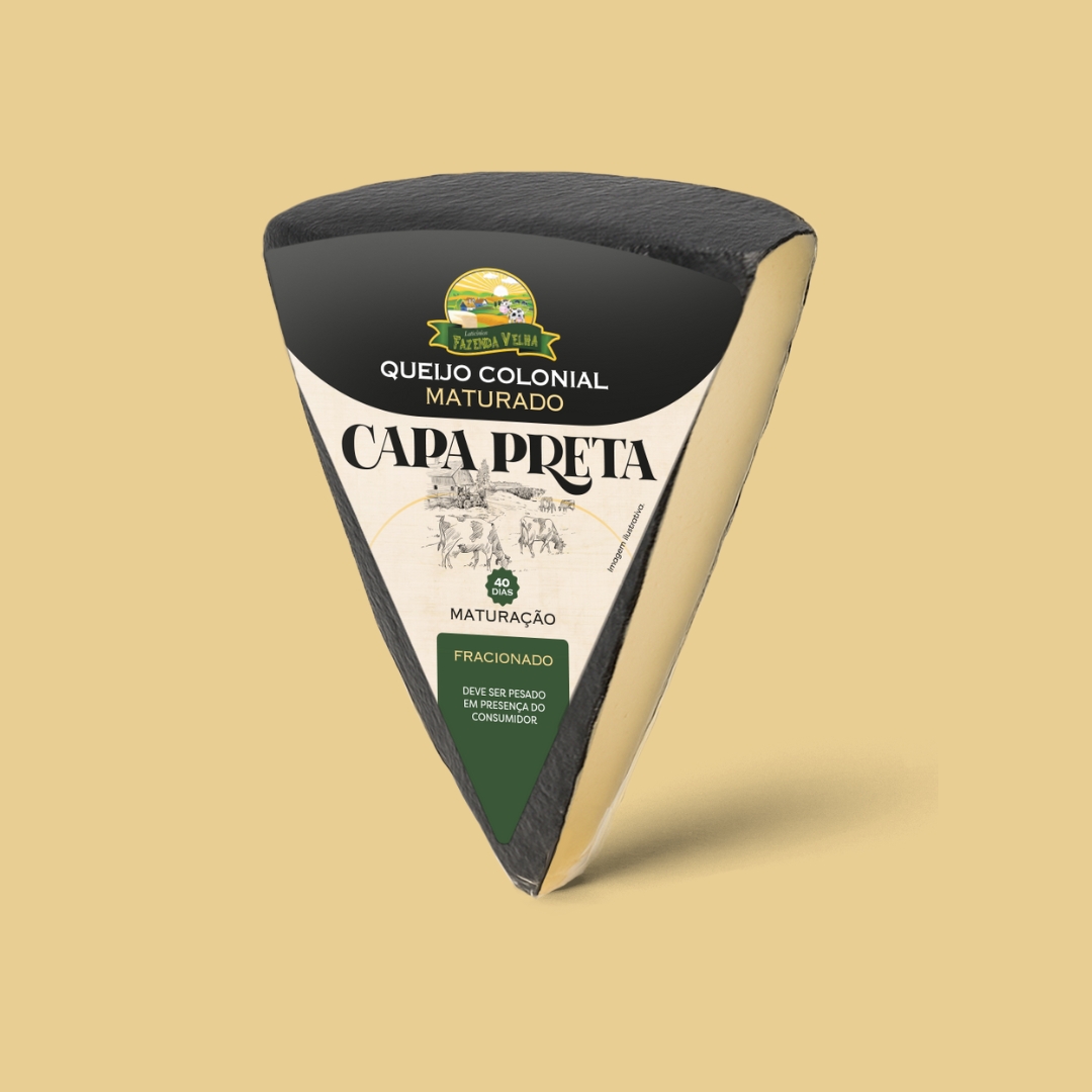 Queijo Colonial Capa Preta